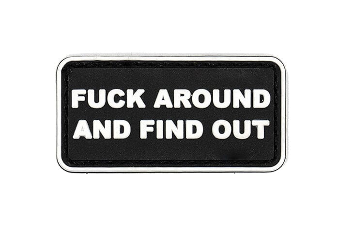 Small Fuck Around Find out Morale Patch