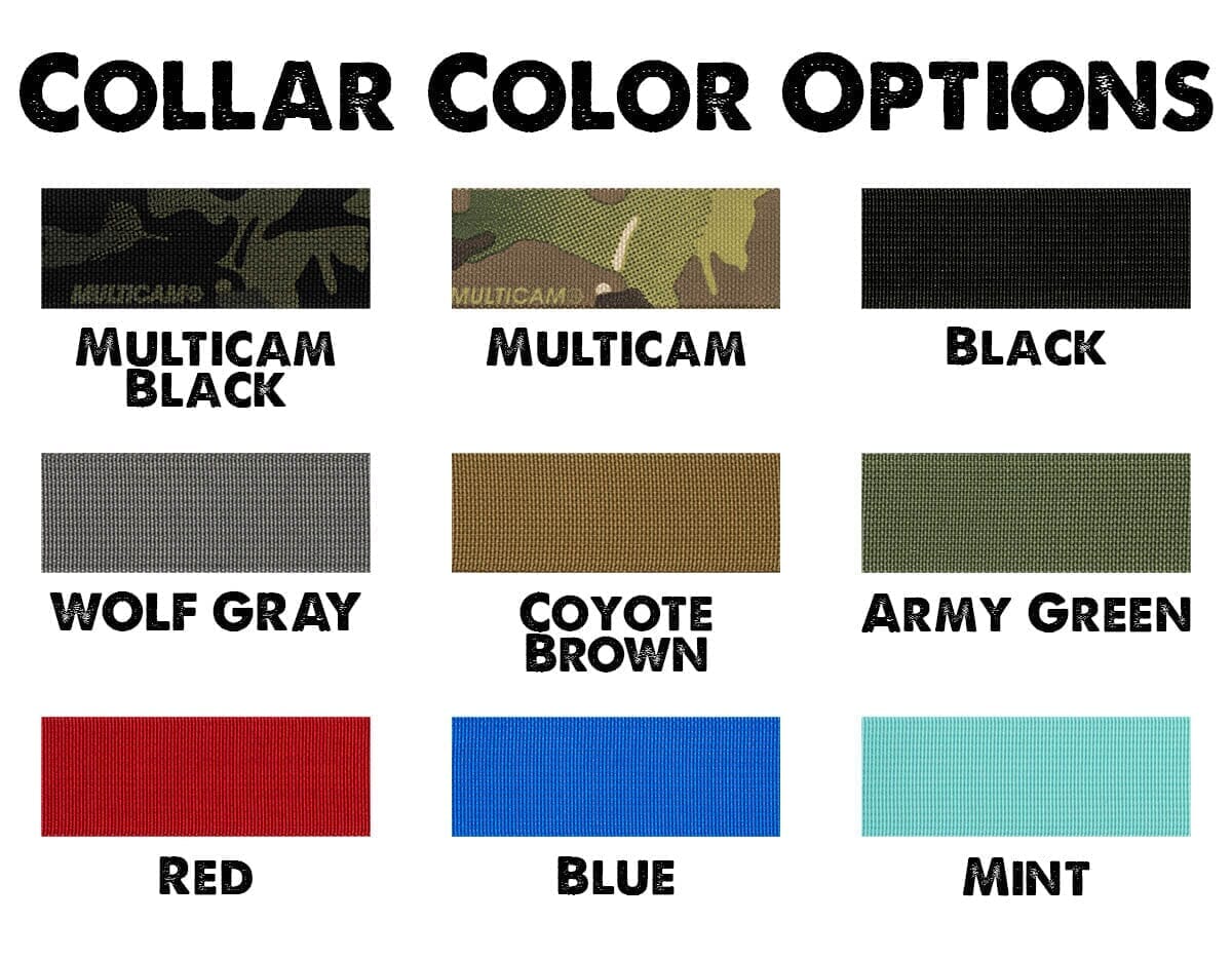 Extreme Tactical 1.5" Dog Collar with Handle