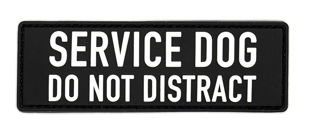 Service Dog Do Not Distract Patch (4.5&quot; x 1.5&quot;)