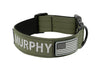 Tactipup Personalized Dog Collar with Flag