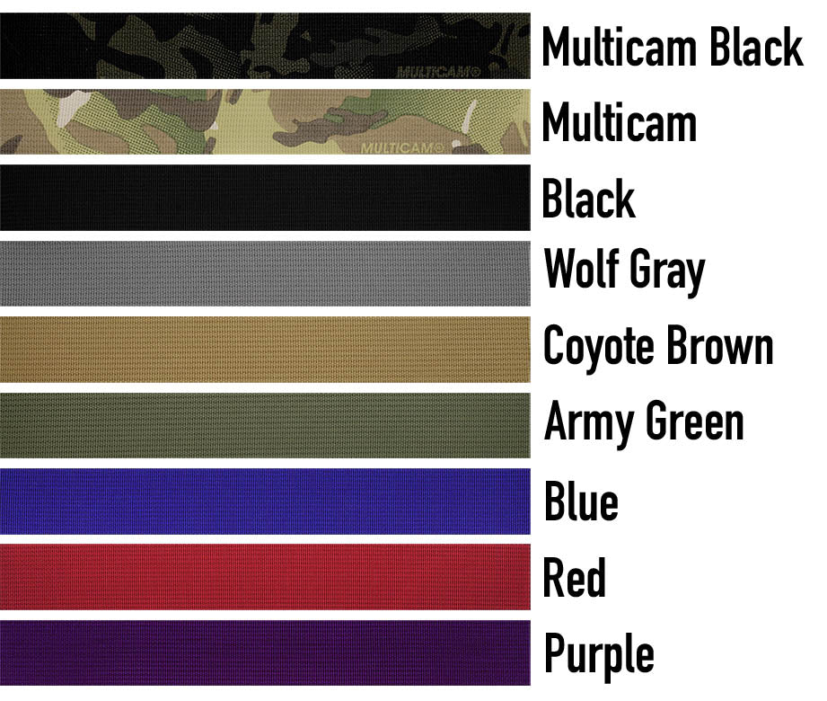 Customized Military Tactical 2" Dog Collar with Handle Tactipup
