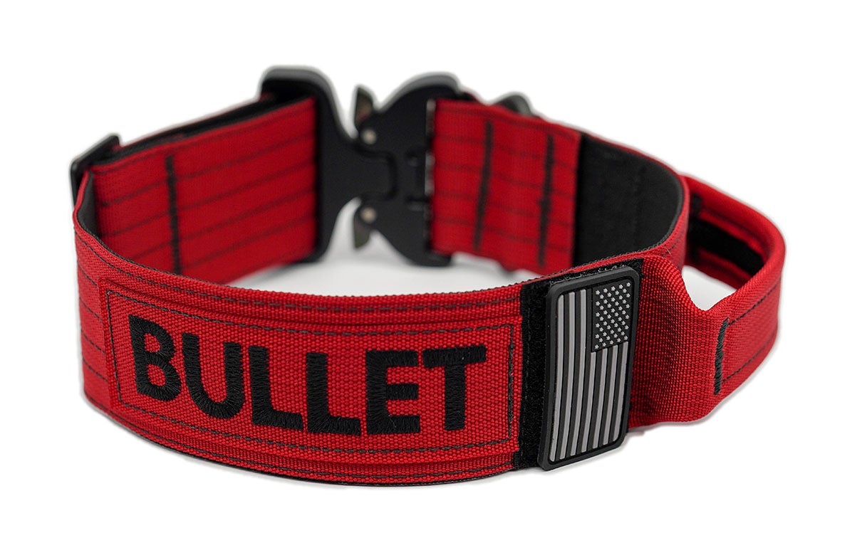 Tactical Dog Collars - Personalized K9 Collars