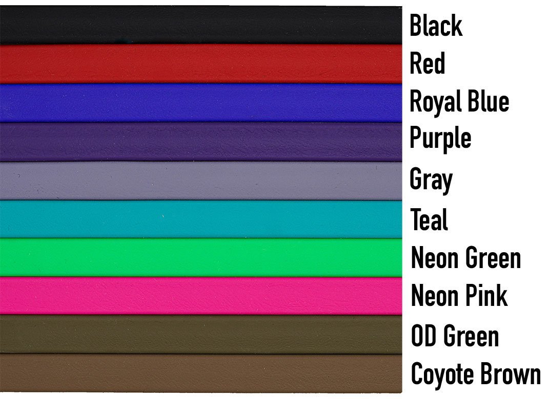 Tactipup Biothane Leash Color Options