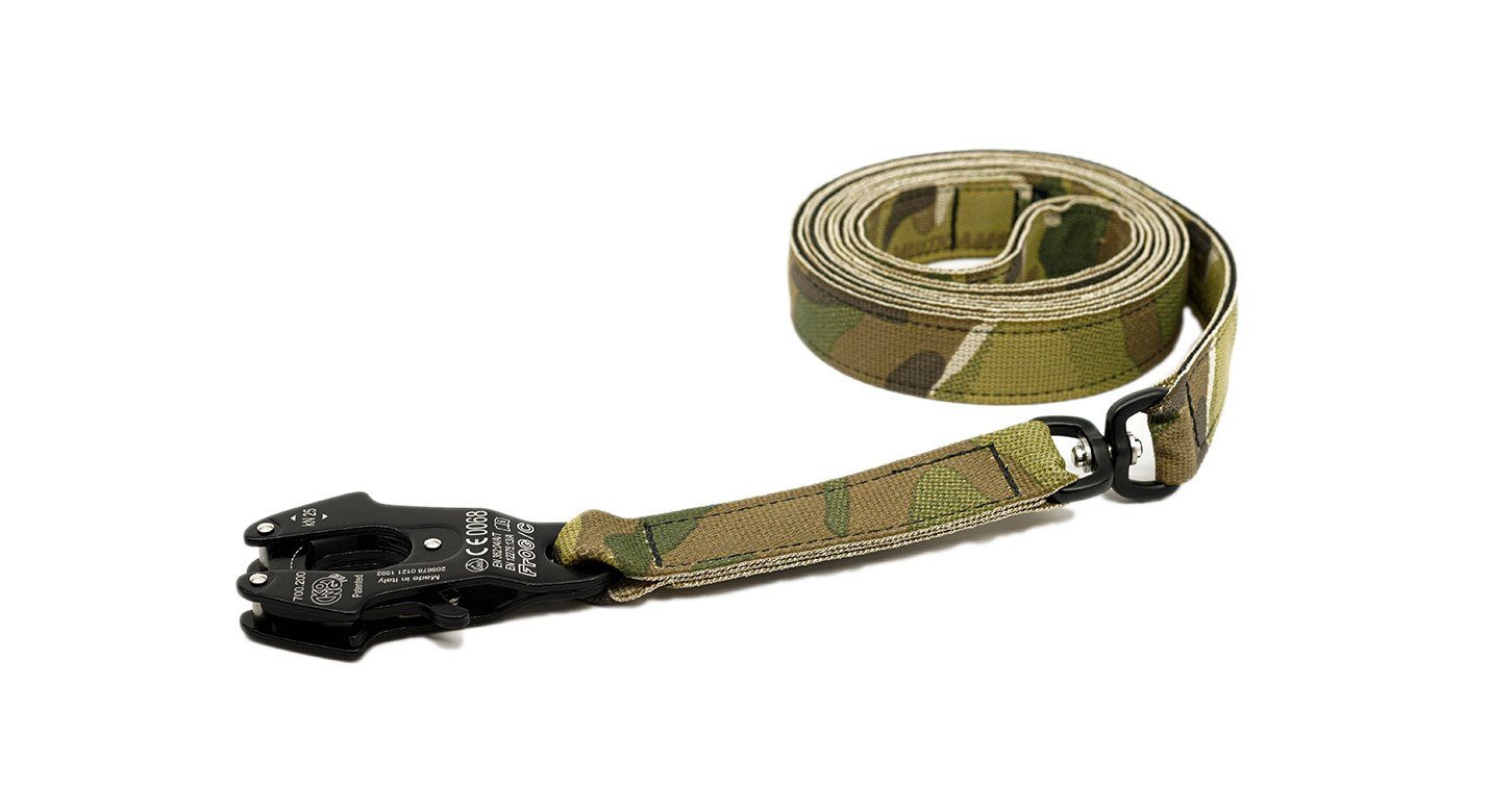 Camo Tactical Dog Leash with Swivel