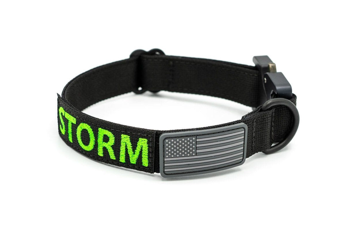 Personalized 1&quot; Extreme Tactical Dog Collar