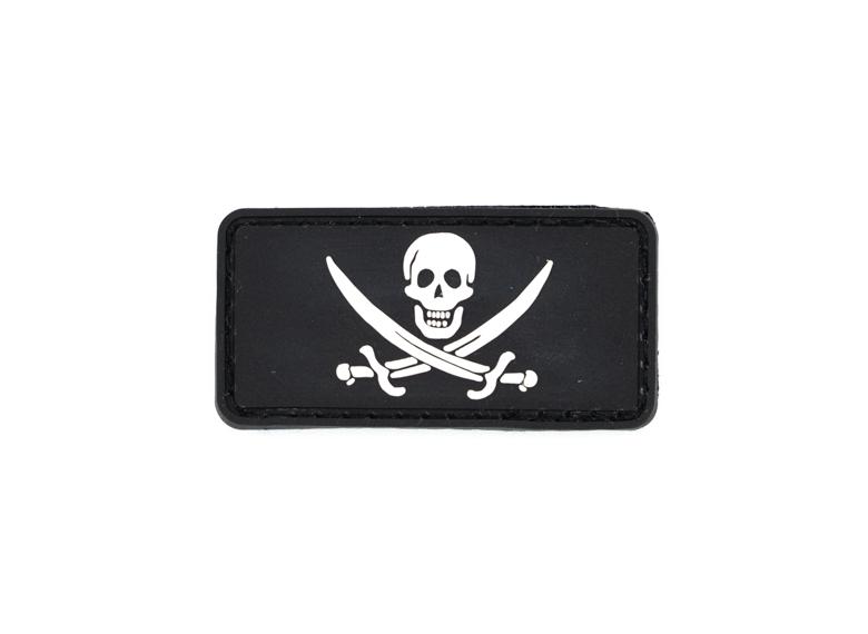Pirate Flag Patch for Dog Collar or Harness | Tactipup