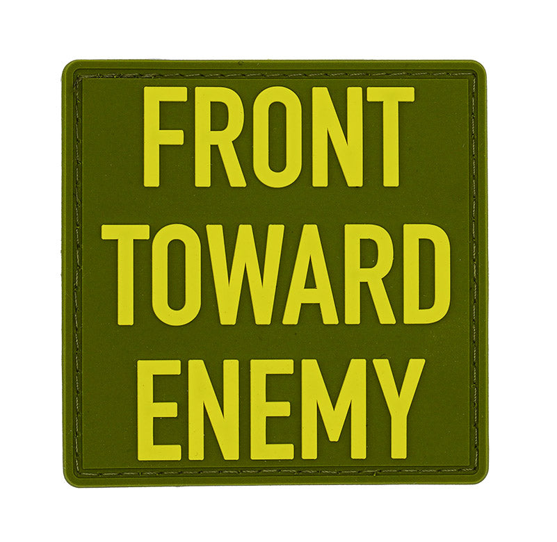 Front Toward Enemy Patch (2.75&quot; x 2.75&quot;)