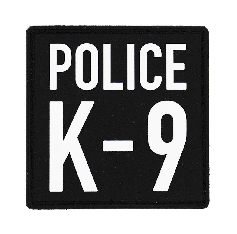 Police K-9 Velcro Patch (2.75 x 2.75) - Tactipup